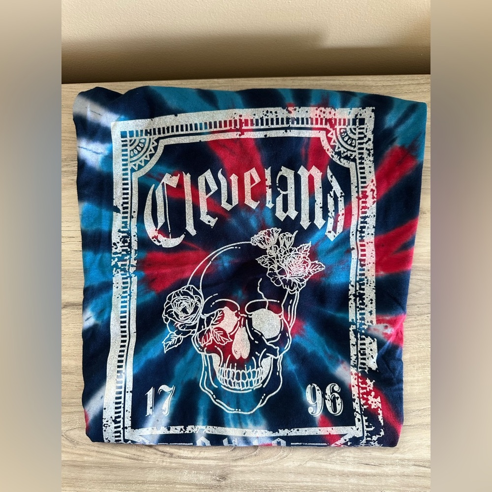 Emily Roggenburk Tie Dye Cleveland Tee
